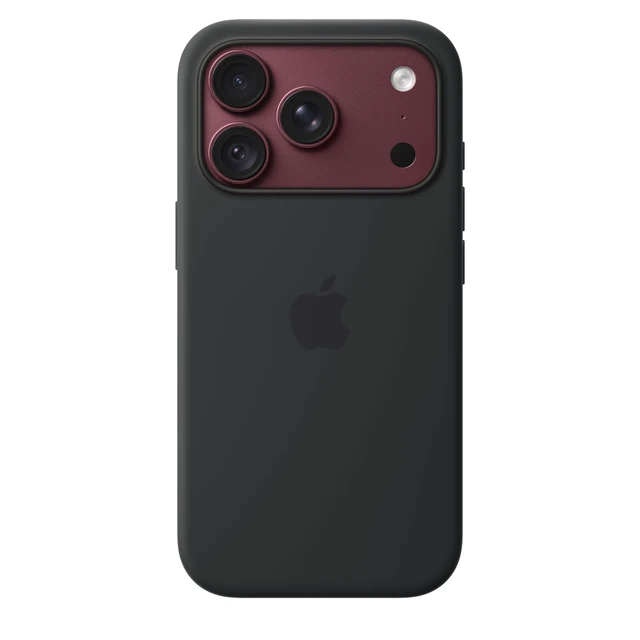 Alt view image 2 of 6 - iPhone 18 Pro Silicone Case with MagSafe Black | Lightweight Phone Case, Wireless Charging Compatible, Smooth Matte Finish