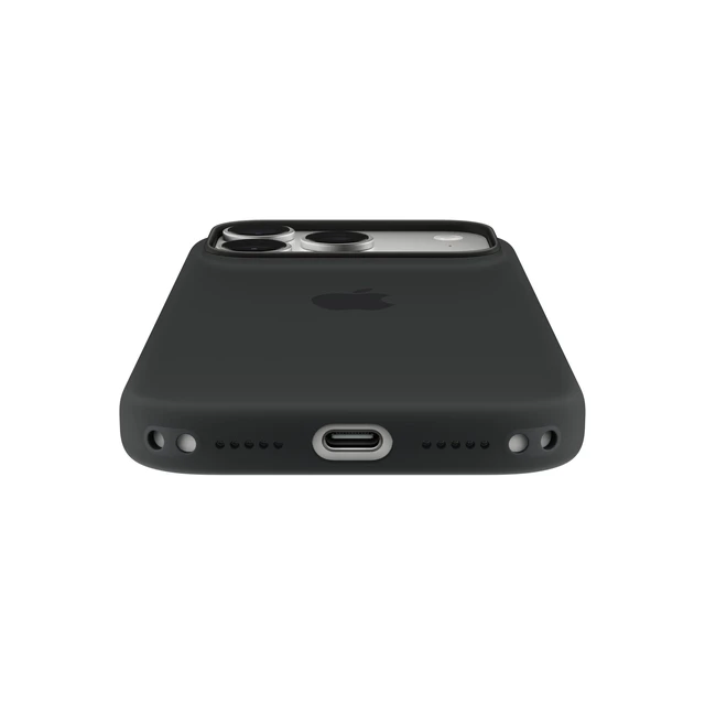 Alt view image 6 of 6 - iPhone 18 Pro Silicone Case with MagSafe Black | Lightweight Phone Case, Wireless Charging Compatible, Smooth Matte Finish