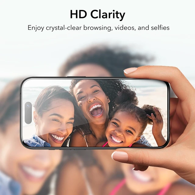Alt view image 7 of 7 - 3 Pack for iPhone 15 Pro Max Privacy Screen Protector, Anti-spy Tempered-Glass Privacy Screen Protector, Micro-curved Edges, Case Friendly