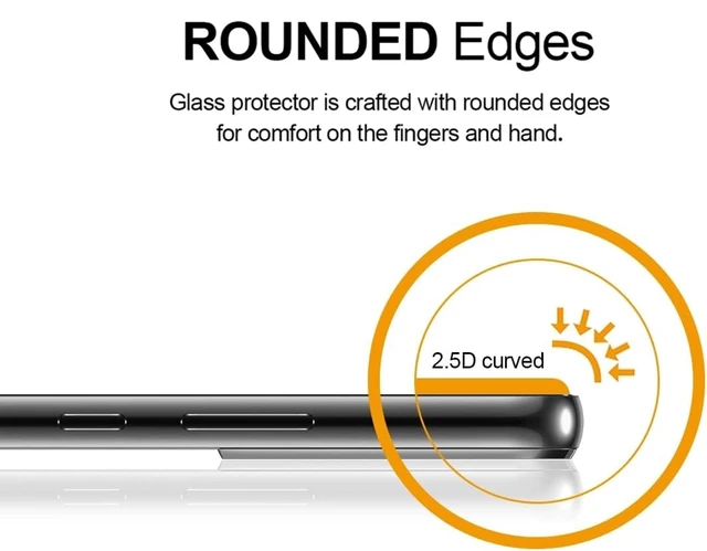 Alt view image 3 of 5 - (3 Pack) Designed for Samsung Galaxy S23 5G Tempered Glass Screen Protector, Anti Scratch, Bubble Free