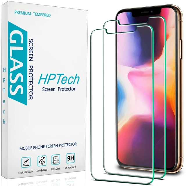 Main image of 2 Pack Screen Protector for iPhone 11 Pro/XS/X Tempered Glass | Anti Scratch, Bubble Free, Case Friendly