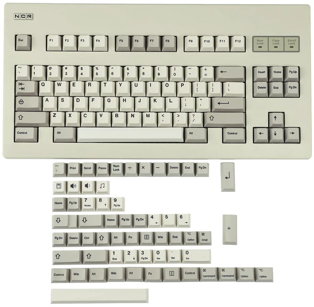 Main image of 143 Shenpo Keycaps Cherry Profile Dye Sub Thick PBT Mac Keycap Set for ANSI 104 TKL GK61 96 75 GMMK NCR80 Mx Keyboard