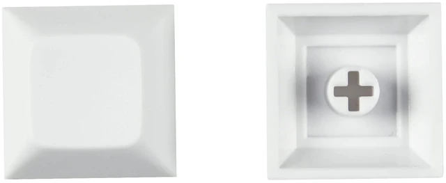 Alt view image 2 of 5 - 24 pcs DSA Profile Blank 1u Keycap 1.3mm PBT for MX Switches Keyboard Replacement Keycaps