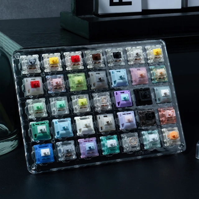 Alt view image 4 of 5 - Mechanical Magnetic Keyboard Switches Tester for Keyboard(35PCS) | Include multiple switches like Magnetic Jade,Oil King,Baby Kangaroo etc,compatible for MX Mechanical Gaming Keyboard