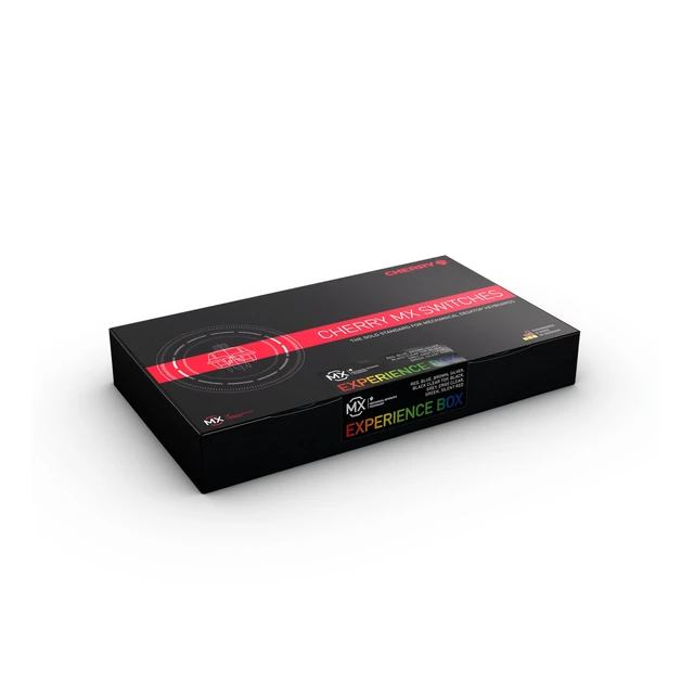 Alt view image 2 of 6 - MX2A Experience Box, 10 Piece Sample Tester | Mechanical Keyboard Switches, Linear/Tactile/Clicky, 50 Million Actuations, Gold Crosspoint Contacts