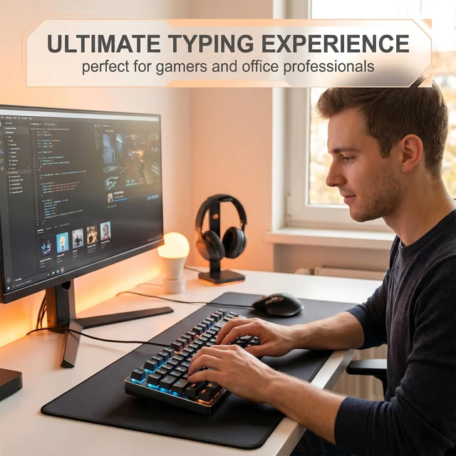 Alt view image 5 of 6 - Keyboard Switches 72PCS 3-Pin Clicky Clickers for 3D Prints | For Mechanical Gaming & Typing, Pre-Lubricated 3-Pin Clicky Switches, Dustproof, Transparent Housing, Includes Keycap Puller