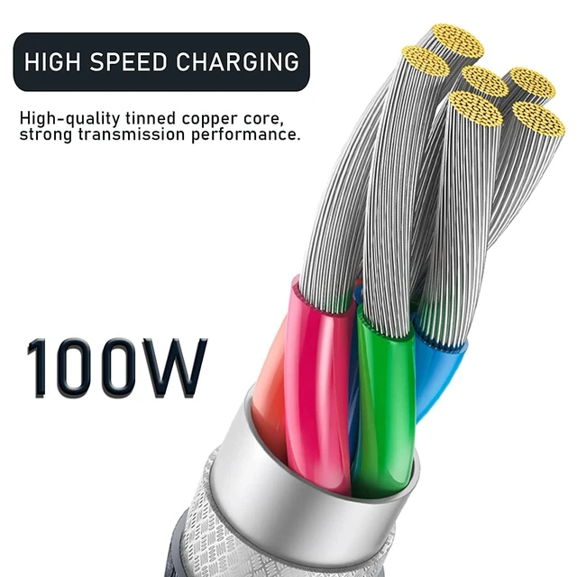 Alt view image 4 of 7 - Coiled Keyboard Cable for Gaming Custom Keyboard,Double-Sleeved Coiled USB C Cable with Detachable Metal Aviator,USB A To Type C&Type C To Type C for Mechanical Keybaord,Printer,Phone,Ipad,Xbox-Grey