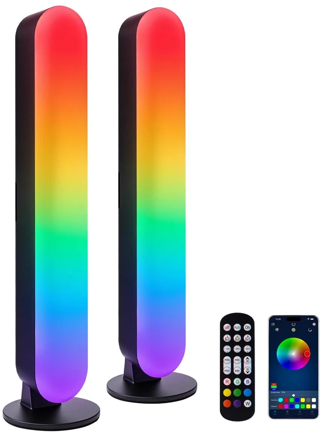 Main image of RGB Light Bar,Smart LED Light Bar for Room,16 Million Colors,Three Control Modes,Dynamic Music Sync Mode,213 Preset Modes,USB Interface