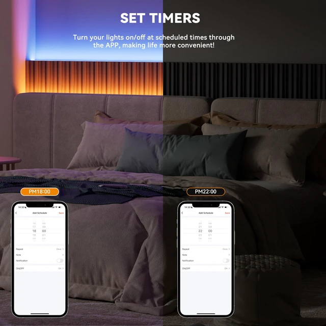 Alt view image 3 of 7 - WiFi 5-in-1 LED Controller Dimmable for Monochrome CCT RGB RGBW RGBCCT LED Strip Lights Compatible with Tuya APP/Smart Life/Alexa/Google Home/Siri,DC12-24V Lights Controller(Without Battery)