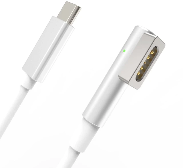 Main image of 60W L-Tip Compatible MacBook Pro/Air Charging Cable 5 Pin Magnetic Charging for MacBook Models Prior to June 2012, 1 .8M