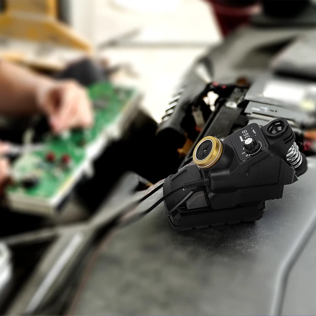 Alt view image 2 of 7 - 937D-I 3 Cordless Soldering Iron Kit Compatible with Milwaukee 20V/18V Battery, with Integrated Iron Holder, Digital Display, 6 Soldering Tips, Adjustable Temperature, Auto Sleep & Shutdown