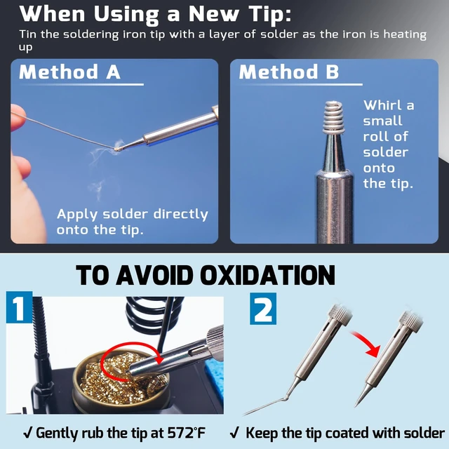 Alt view image 7 of 7 - 937D-I 3 Cordless Soldering Iron Kit Compatible with Milwaukee 20V/18V Battery, with Integrated Iron Holder, Digital Display, 6 Soldering Tips, Adjustable Temperature, Auto Sleep & Shutdown
