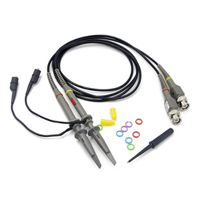 Main image of 2-Pack PP150 100 MHz Oscilloscope Clip Probes with Accessory Kit (2PCS) (B)