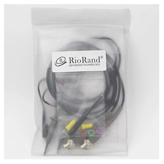 Alt view image 7 of 7 - 2-Pack PP150 100 MHz Oscilloscope Clip Probes with Accessory Kit (2PCS) (B)