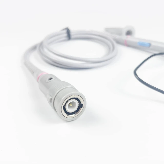 Alt view image 2 of 6 - 100MHz Oscilloscope Probe Kit, BNC Oscilloscope Clip Probe Attenuation Can be Adjusted by 1x or 10x Slide Switch for Series Oscilloscope