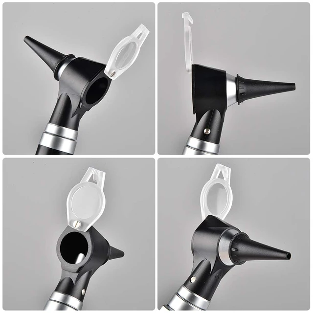 Alt view image 5 of 7 - 3X Otoscope with LED Handheld Ear Magnifier Scope for Doctor & Home | Portable Ear Check Scope with 8 Specula Caps & Storage Case for Adults, Kids, Pets, Dogs, Cats