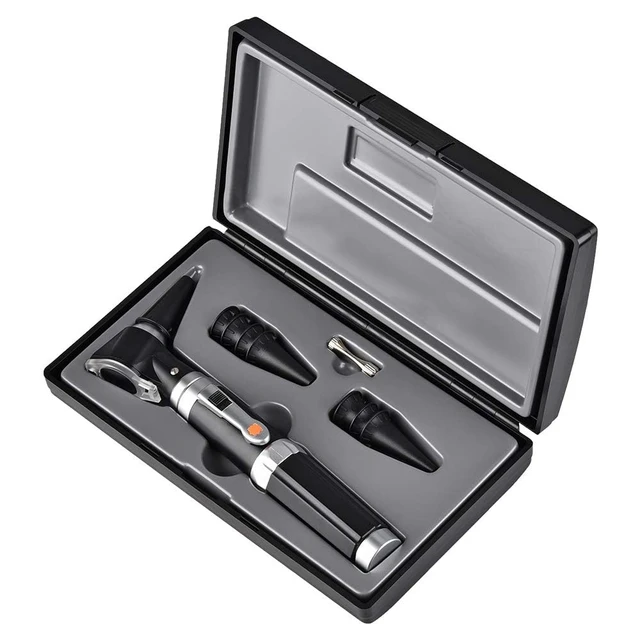 Alt view image 6 of 7 - 3X Otoscope with LED Handheld Ear Magnifier Scope for Doctor & Home | Portable Ear Check Scope with 8 Specula Caps & Storage Case for Adults, Kids, Pets, Dogs, Cats
