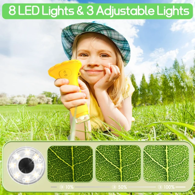 Alt view image 6 of 7 - Kids Microscope Pocket Microscope -1000X Portable Microscope for Kid | Photo and Video Mini Microscopes | 2'' Digital Little Scientist Microscopes for 3-10 Age Years Old Boys Girls Toys Gifts