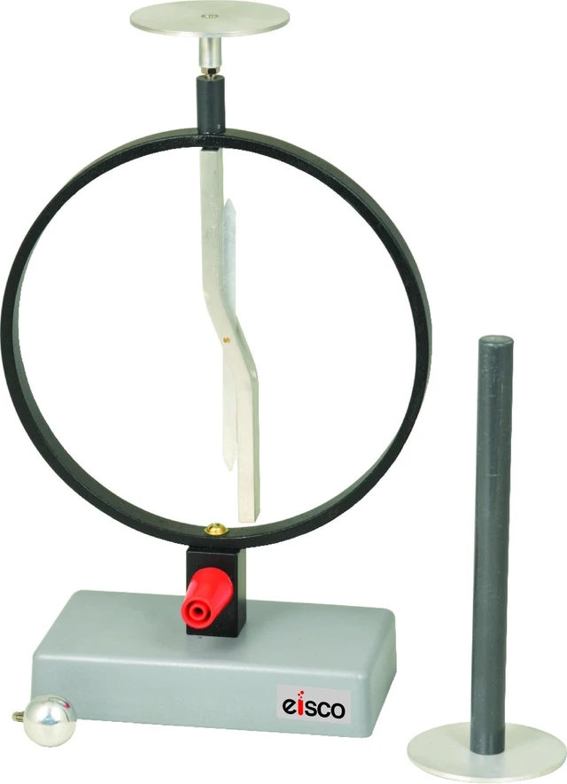 Main image of Labs - Demonstration Electroscope - Detect & Measure Static Electric Charge - 10.6" x 6.3" x 4.7" - Science Experiment Tool for Physics, Chemistry, and Educational Use