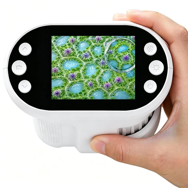 Main image of Kids Digital Microscope, 1000X Handheld Pocket Microscope STEM Science Toy | Portable LED Lighted Pocket Viewer, Rechargeable STEM Science Tool for Insects, Plants & Outdoor Discovery