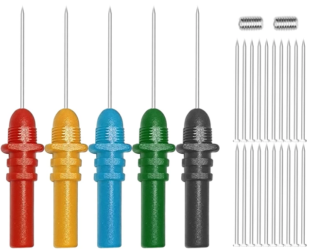 Alt view image 5 of 5 - Oscilloscope Accessory Set 20:1 Attenuator with Auto Test Leads and Acupuncture Probe for Automobile Measurement(201x 2+30A+307)