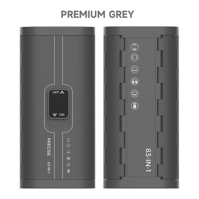 Alt view image 5 of 6 - 83 in 1 Electric Screwdriver Kit, Multi-Purpose Precision Repair Tool Set, Professional Magnetic Repair Tool Kit with 71 Bits for Computer, PC, Phone, Laptop,Drones, Watch, Xbox, PS5