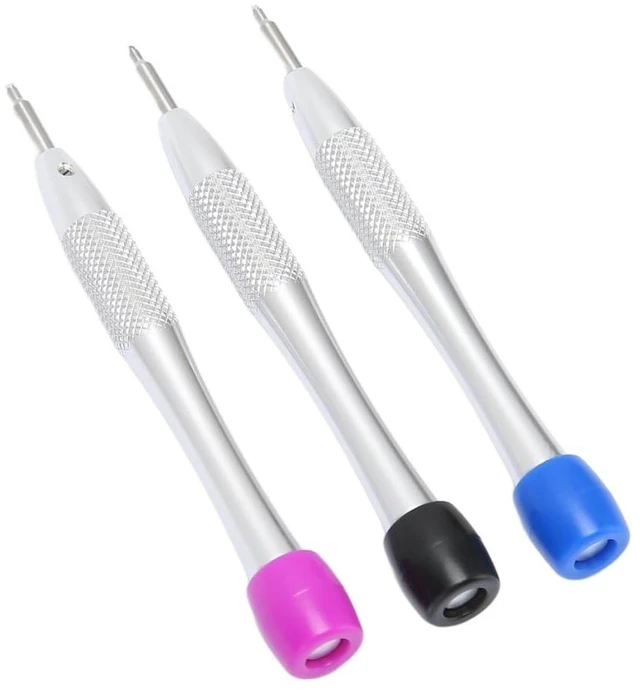 Main image of 3Pcs Triangular Stainless Steel Bearing Screwdriver Set Precision Watch Repair Tools for Rotor and Oscillating Weight 3235 Movement