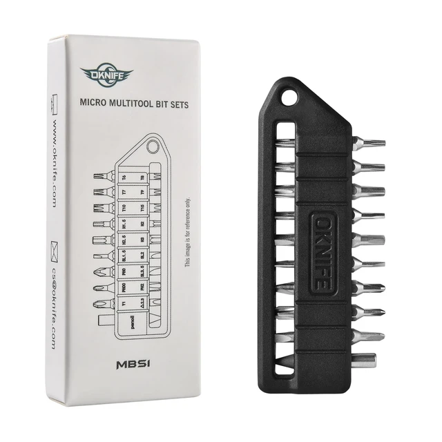 Alt view image 7 of 7 - MBS1 4mm Hex Bit Screwdriver Set, for Opry, D1, U1 Pro Series | 9 PCS Durable S2 Tool Steel Double-Ended Bit Set with Eternal Pencil, T/PH/SL/H sizes, Compatible with 4mm hex drivers