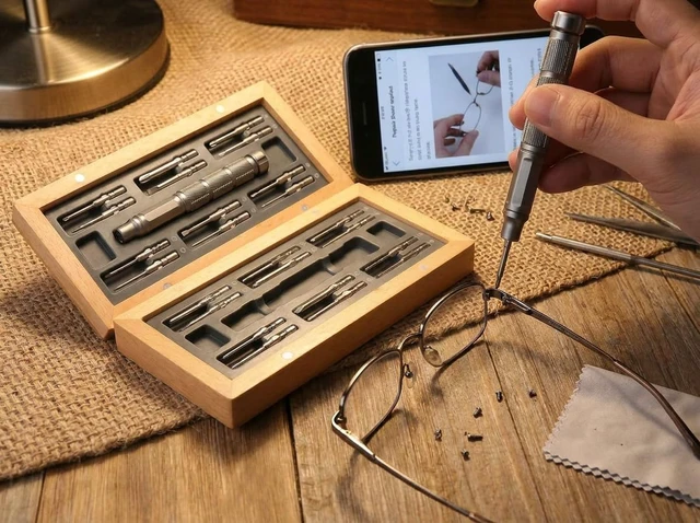 Alt view image 6 of 7 - 24 in 1 Small Precision Screwdriver Set, Mini Repair Tool Kit | S2 Steel, Magnetic Electronic Screw Driver Kit for iPhone, MacBook, Computer, Laptop, PC, Watch, Eyeglass, Jewelers