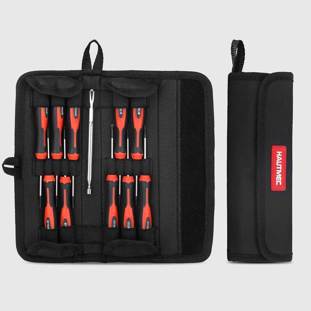 Alt view image 6 of 7 - 11-PCS Precision Screwdriver Set with Telescoping Magnetic Pickup Tool, Magnetic Small Screwdrivers with Phillips, Slotted,Torx Star,Cr-V Steel, Mini Screw Drivers for Eyeglass, Watch,Phone