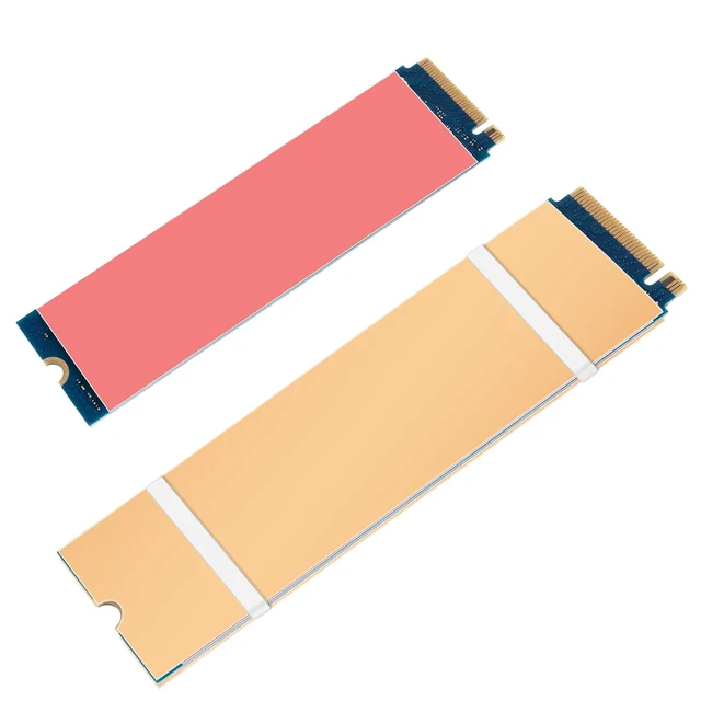 Alt view image 4 of 6 - NVMe Heatsink with M.2 Thermal Pads, 2280 SSD Cooler for PC/Laptop/PS3/PS4/PS5/XBOX, Includes 10x1mm NVMe Thermal Pads, 8x1mm Copper Heatsinks (18PCS Pack)