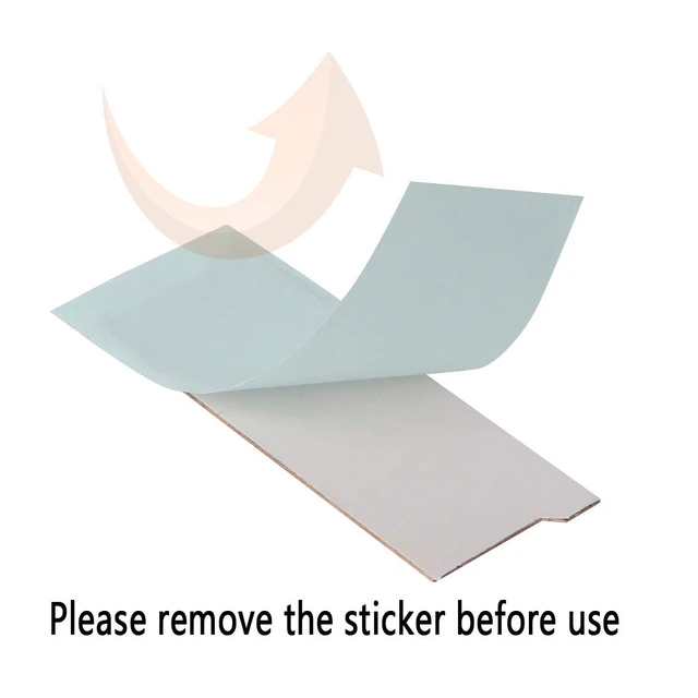 Alt view image 6 of 7 - Graphene Coating Pure Copper Notebook Gaming Laptop Memory Heatsink Cooling Vest Radiator with Thermal Conductive Adhesive(Universal)