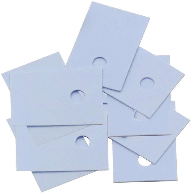 Alt view image 3 of 7 - 100Pcs TO-220 Transistor Plastic Insulation Washer + 100Pcs TO-220 Isolated Silicone Pad Sheet Strip