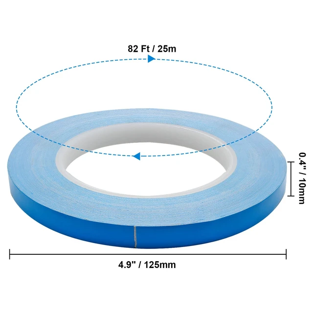 Alt view image 4 of 5 - Thermal Conductive Tape, 10mm x 0.20mm x 25m | Double Side Thermal Adhesive, For Coolers, LED Strips, Computer CPU, GPU