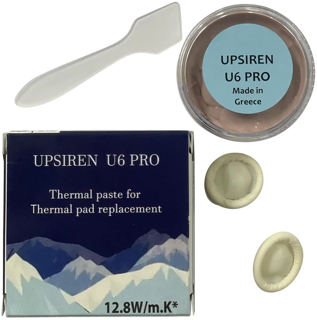 Alt view image 2 of 7 - Original UPSIREN U6 PRO 20g Thermal Putty for VGA GPU IC Processor Rapid Cooling Thermal Pad Replacement Heat Blocking Putty High Performance