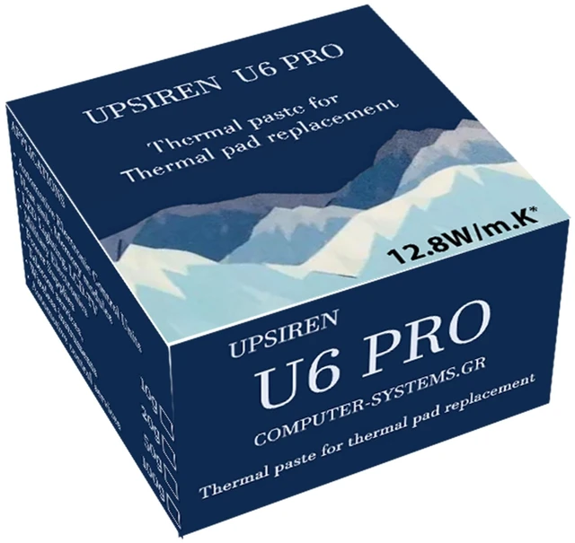 Alt view image 3 of 7 - Original UPSIREN U6 PRO 20g Thermal Putty for VGA GPU IC Processor Rapid Cooling Thermal Pad Replacement Heat Blocking Putty High Performance