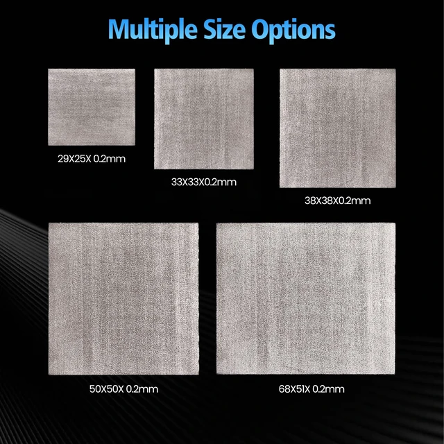 Alt view image 4 of 7 - Graphene Thermal Pad (75x72x0.2mm) - Conductive CPU/GPU Cooling Sheet | 100W/mK Upgrade Your Cooling Performance