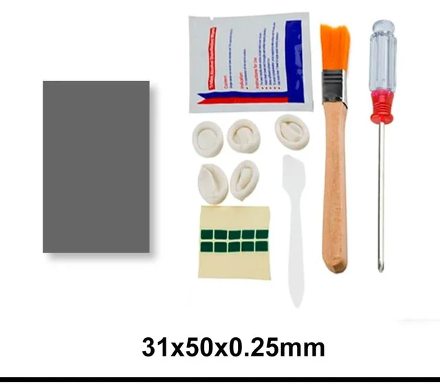 Alt view image 7 of 7 - PTM7950 31x50x0.25mm Phase Change Thermal Pad, JOYJOM High Conductive Silicone Grease 8.5W/mK CPU Thermal Paste for PS5 Steam Deck ROG Ally CPU GPU SSD M.2 Laptop