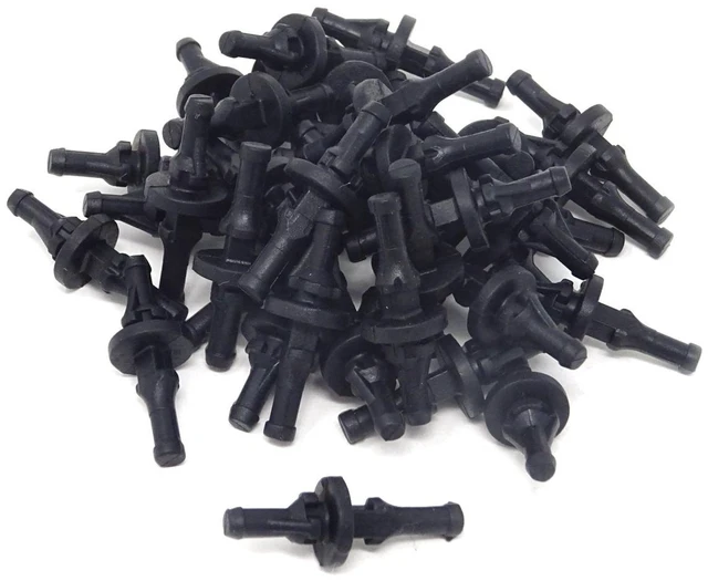 Main image of 40PCS PC Case Fans Black Rubber Reducing Noise Anti-Vibration Screws Fan Rivet for PC Case Fan or CPU Fan