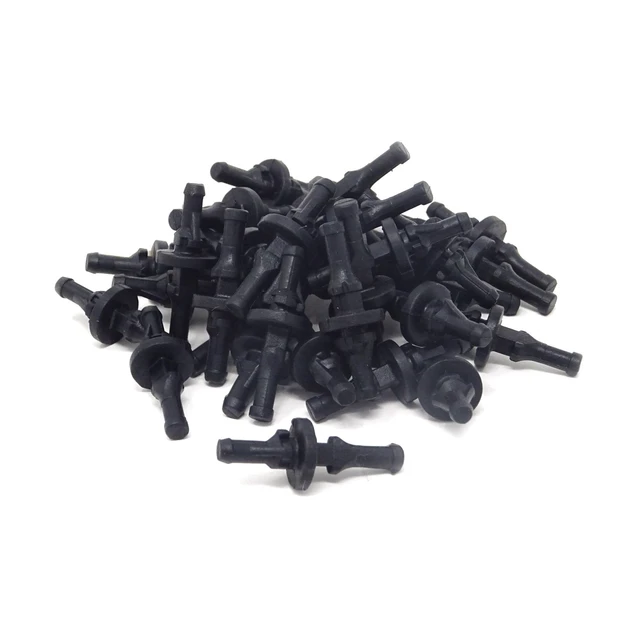 Alt view image 2 of 5 - 40PCS PC Case Fans Black Rubber Reducing Noise Anti-Vibration Screws Fan Rivet for PC Case Fan or CPU Fan