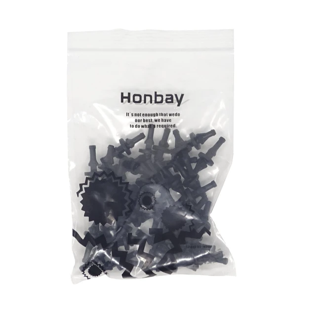 Alt view image 5 of 5 - 40PCS PC Case Fans Black Rubber Reducing Noise Anti-Vibration Screws Fan Rivet for PC Case Fan or CPU Fan