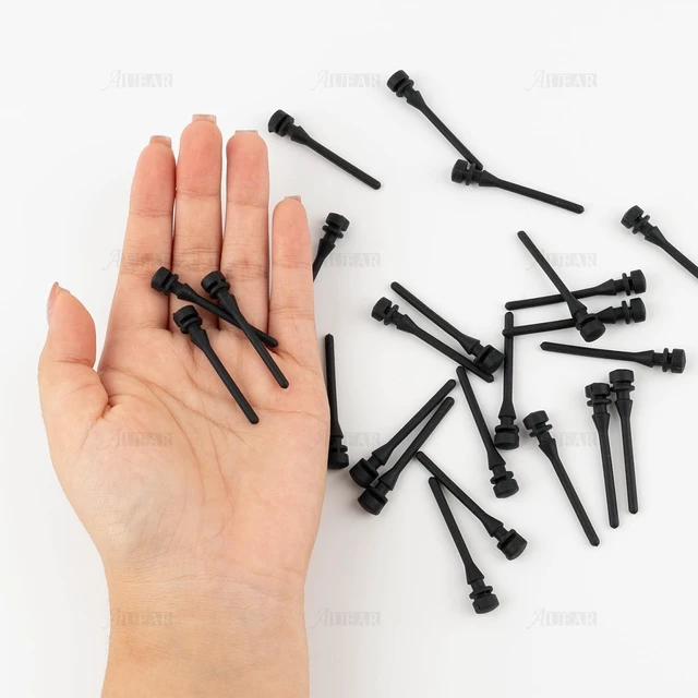 Alt view image 3 of 7 - 50 Pack Case Fan Soft Silicone Anti Noise Reducing Vibration Screws Rivet Mounting for or CPU