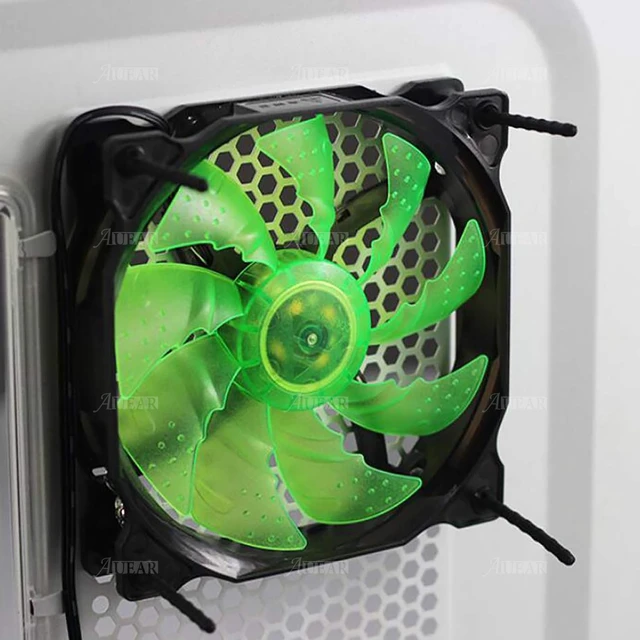 Alt view image 4 of 7 - 50 Pack Case Fan Soft Silicone Anti Noise Reducing Vibration Screws Rivet Mounting for or CPU