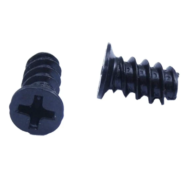 Alt view image 2 of 2 - Computer Case Fan Mount Screws, Cross Screw, Black, 50 Pieces