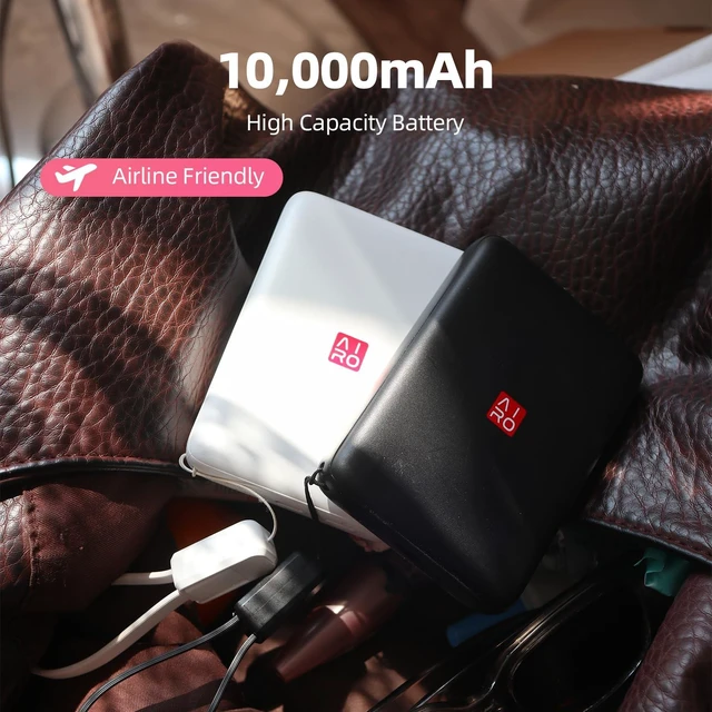 Alt view image 4 of 7 - Volt 10 Magnetic Wireless Power Bank, 10000mAh Portable Charger | 20W USB-C Fast Charging, 15W Qi Wireless Charging, MagSafe-Compatible for 18/17/16/15/14/13/12 Series