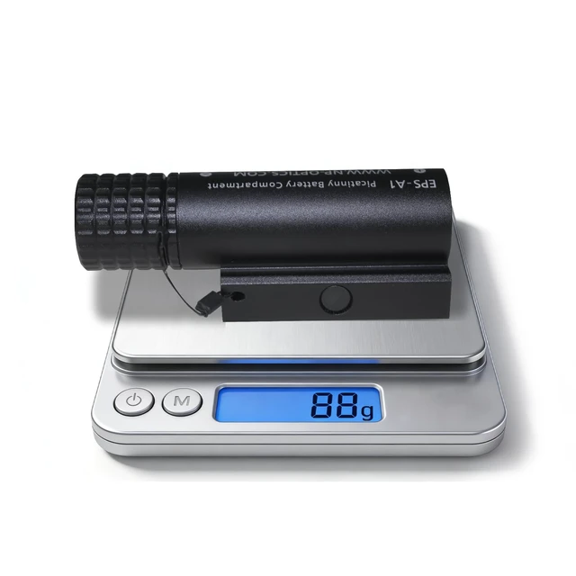 Alt view image 4 of 7 - EPS-A1 Battery Compartment & Charger 2 in 1 for 18650-Batteries | Quick Detach Battery Holder, Picatinny/Weaver/MIL-STD-1913 Rail, Mil-Standard Shockproof, IP68 Waterproof, USB-C Port