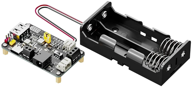 Main image of 5V Solar Charge Controller JEITA Li-ion Battery Charger | Dual USB Output, 5V/3.3V Output, 18650 Solar Charger Board, Compatible with Arduino, Raspberry Pi, STM32