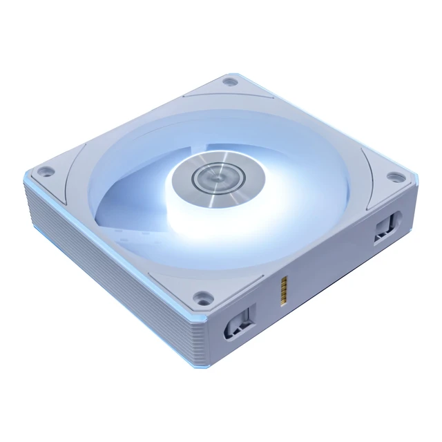 Alt view image 4 of 7 - UNI Fan CL Flex 120 Reverse Blade ARGB PWM Fan, Single Pack, White | 120mm ARGB PWM fan keeps the clean RGB side visible while delivering strong airflow. Controller Not Included (12RCL1F1W)