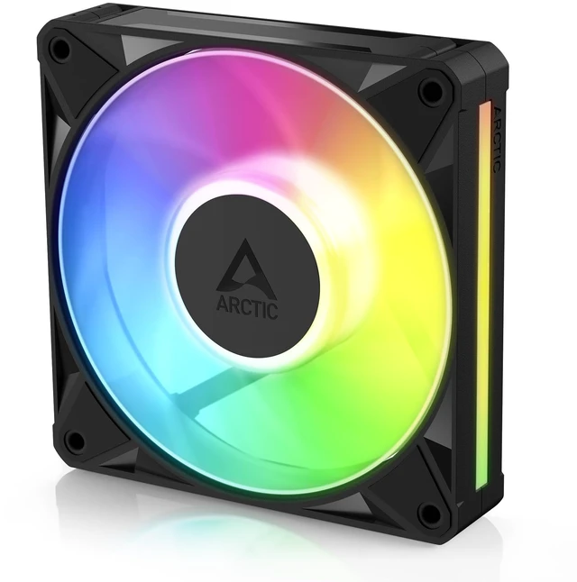 Main image of BioniX P12 A-RGB, 120 mm PWM Fan with Daisy Chain | High static pressure, 4002500 rpm, 16 A-RGB LEDs, translucent side panel, wireless connection