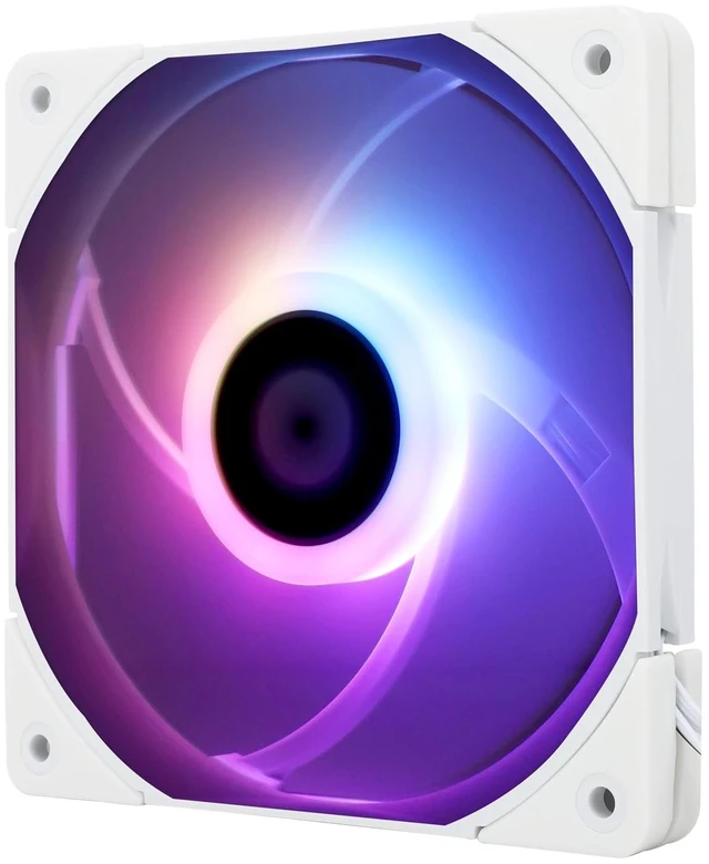 Main image of C12015W-S CPU Fan Computer case Fan Quiet 4pin PWM ARGB PC Fan, 15mm Slimline Cooler Fan, 120mm CPU Cooling Fan(White)